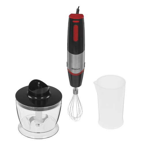 Купить Блендер погружной SAKURA SA-6250SBK черный  9173260. Характеристики, отзывы и цены в Донецке