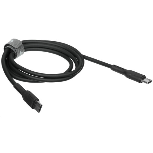 Купить Кабель круглый GoPower USB Type-C - USB Type-C черный 1 м  5628207. Характеристики, отзывы и цены в Донецке