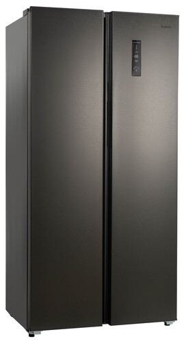 Купить Холодильник Side by Side   Бирюса SBS 400 DI серый  9174204. Характеристики, отзывы и цены в Донецке