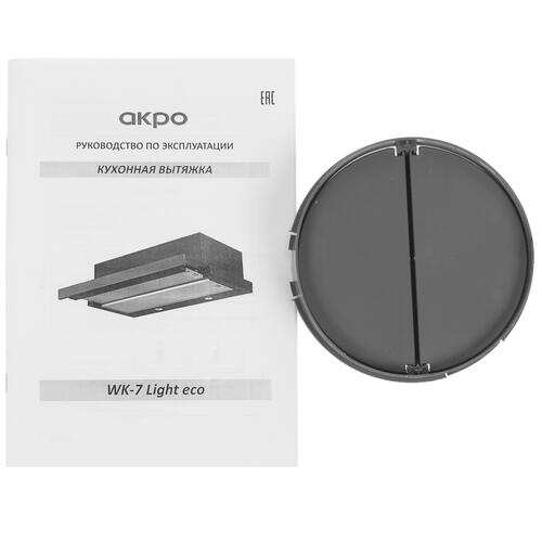 Купить Вытяжка телескопическая Akpo WK-7 Light eco 60 черный/черный  1147126. Характеристики, отзывы и цены в Донецке