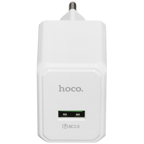 Купить Сетевое зарядное устройство Hoco CS12A белый  5474827. Характеристики, отзывы и цены в Донецке