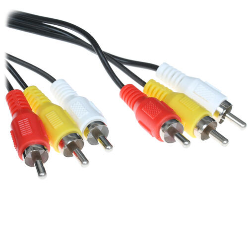 Купить Кабель   Aceline RCA x3 - RCA x3 черный  1380501. Характеристики, отзывы и цены в Донецке