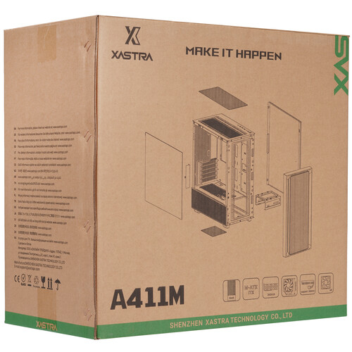Купить Корпус XASTRA A411M  9314210. Характеристики, отзывы и цены в Донецке