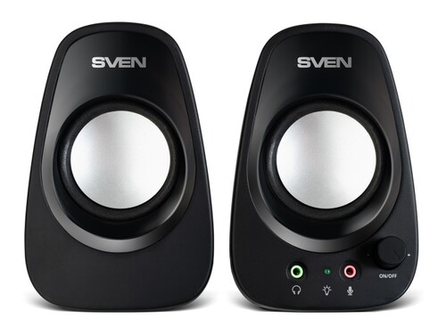 Купить Колонки SVEN АС 190 черный  9283096. Характеристики, отзывы и цены в Донецке