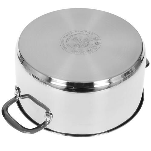 Купить Кастрюля Taller Элиас TR-11084 5 л 24 см серебристый  4859642. Характеристики, отзывы и цены в Донецке