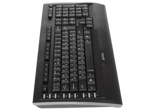 Купить Клавиатура+мышь беспроводная   A4Tech 9300F черный  0137806. Характеристики, отзывы и цены в Донецке
