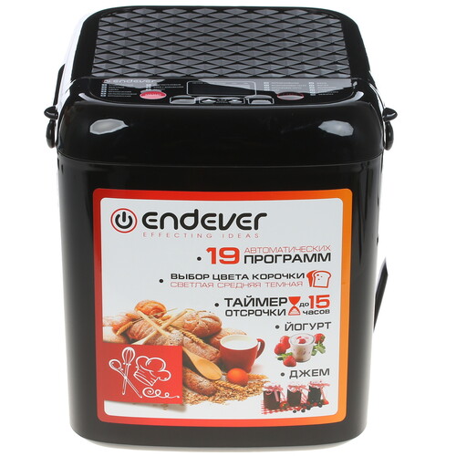 Купить Хлебопечь Endever Skyline MB-59 черный  1170976. Характеристики, отзывы и цены в Донецке