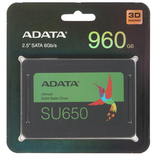 Купить 960 ГБ 2.5" SATA накопитель ADATA SU650 [ASU650SS-960GT-R]  1306529. Характеристики, отзывы и цены в Донецке