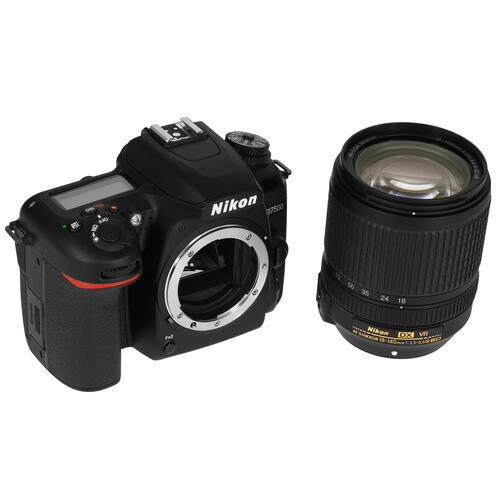 Купить Зеркальный фотоаппарат Nikon D7500 Kit 18-140mm VR черный  5065521. Характеристики, отзывы и цены в Донецке