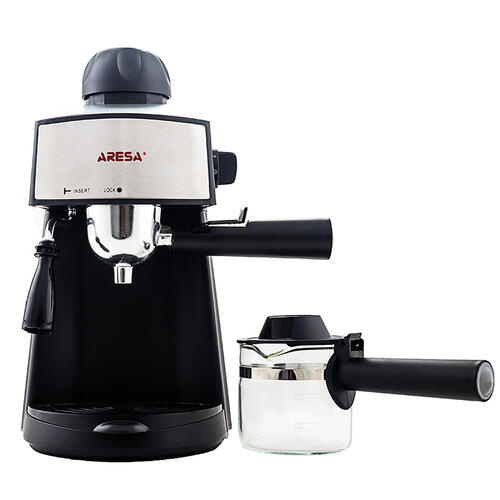 Купить Кофеварка рожковая Aresa AR-1601 черный  1085143. Характеристики, отзывы и цены в Донецке