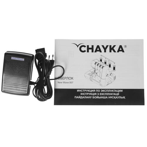 Купить Оверлок CHAYKA NEW WAVE 007  8137799. Характеристики, отзывы и цены в Донецке