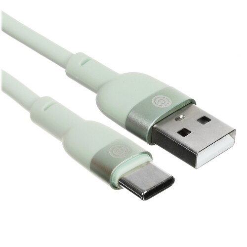 Купить Кабель круглый ВСЕГАЗИН USB Type-C - USB 2.0 Type-A зеленый 1 м  5482481. Характеристики, отзывы и цены в Донецке