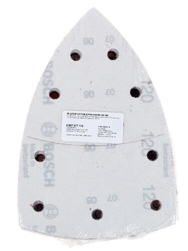 Купить Шлифовальный лист Bosch 2607017112  1177410. Характеристики, отзывы и цены в Донецке