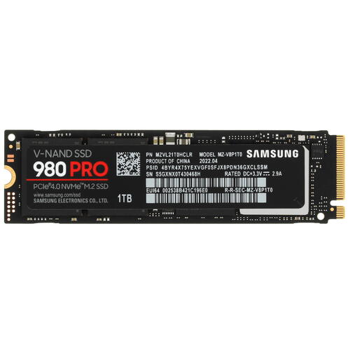 Купить 1000 ГБ M.2 NVMe накопитель Samsung 980 PRO [MZ-V8P1T0BW]  5063423. Характеристики, отзывы и цены в Донецке