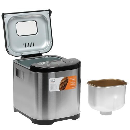 Купить Хлебопечь DEXP BRM-M615 серебристый  9005291. Характеристики, отзывы и цены в Донецке