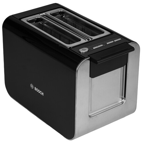 Купить Тостер Bosch TAT8613 черный  9257944. Характеристики, отзывы и цены в Донецке