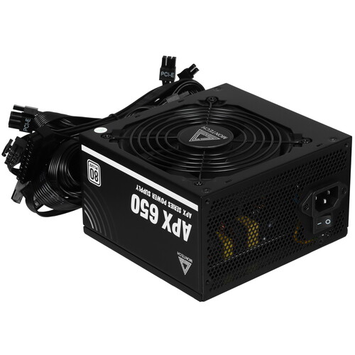 Купить Блок питания MONTECH APX 650W [XWYA11-650W] черный  5458904. Характеристики, отзывы и цены в Донецке