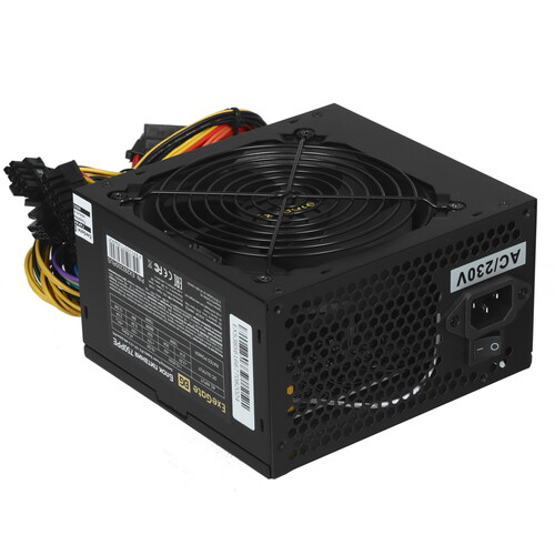 Купить Блок питания ExeGate 750PPE [EX292335RUS-PC] черный  9921197. Характеристики, отзывы и цены в Донецке