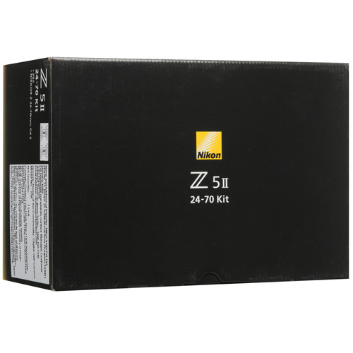 Купить Беззеркальный фотоаппарат Nikon Z5 II Kit 24-70mm черный  5630472. Характеристики, отзывы и цены в Донецке