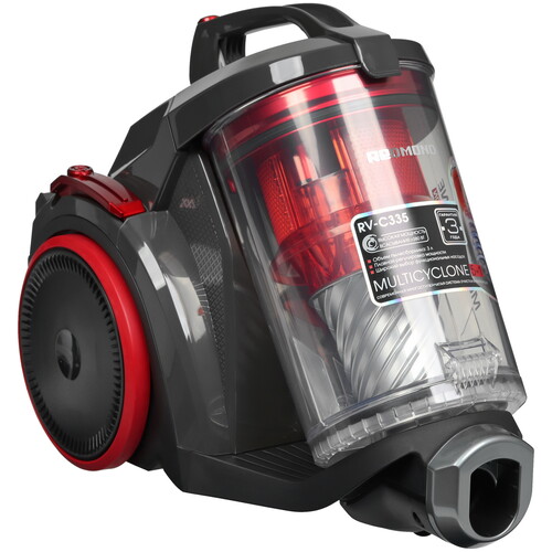 Купить Пылесос Redmond RV-С335 красный  1145283. Характеристики, отзывы и цены в Донецке