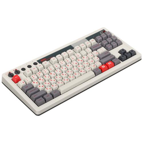 Купить Клавиатура проводная + беспроводная 8BitDo Retro Mechanical Keyboard - N Edition  5432739. Характеристики, отзывы и цены в Донецке