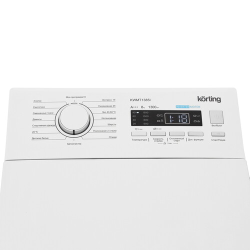 Купить Стиральная машина Korting KWMT 1385 I белый  9191777. Характеристики, отзывы и цены в Донецке