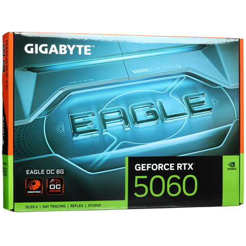 Купить Видеокарта GIGABYTE GeForce RTX 5060 EAGLE OC  5626366. Характеристики, отзывы и цены в Донецке