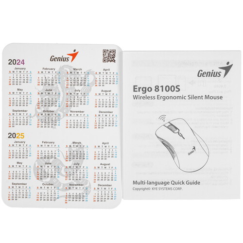 Купить Мышь беспроводная Genius Ergo 8100S  9140287. Характеристики, отзывы и цены в Донецке
