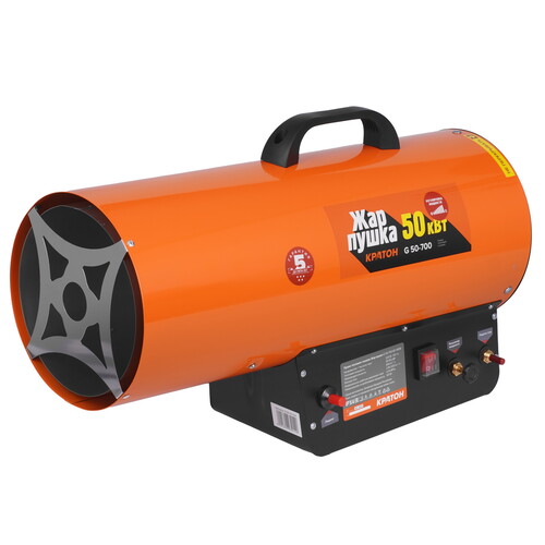Купить Тепловая пушка газовая Кратон Жар-пушка G 50-700  9163623. Характеристики, отзывы и цены в Донецке