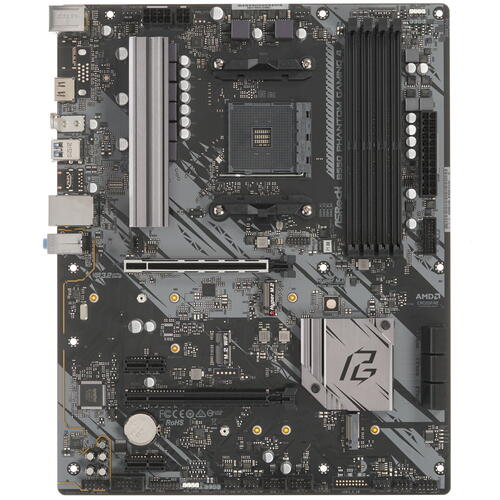 Купить Материнская плата ASRock B550 Phantom Gaming 4  1663300. Характеристики, отзывы и цены в Донецке