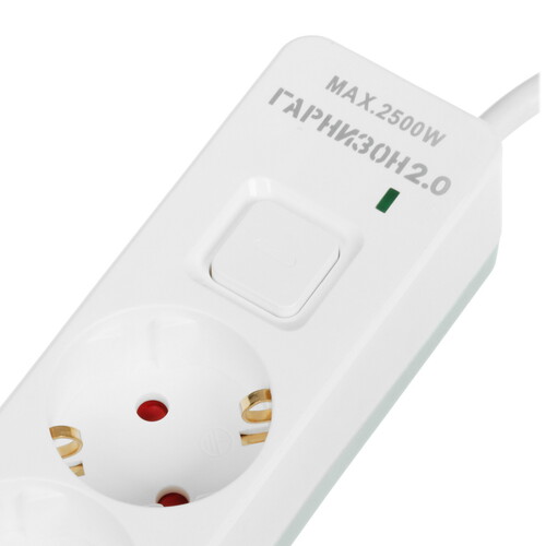 Купить Сетевой фильтр Гарнизон EPS-OP-4-CU2-W-2 белый  9098913. Характеристики, отзывы и цены в Донецке