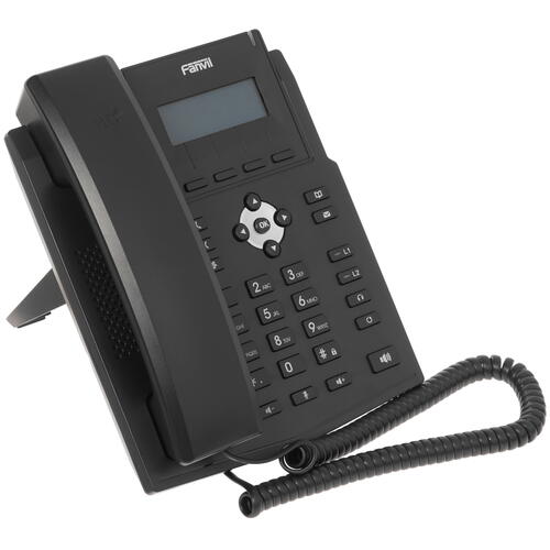 Купить Телефон VoIP Fanvil X1SP черный  1624192. Характеристики, отзывы и цены в Донецке
