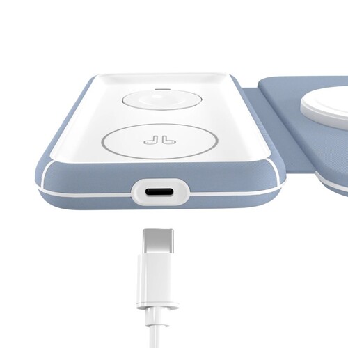 Купить Беспроводное зарядное устройство Lyambda LMS301_BL голубой  9310605. Характеристики, отзывы и цены в Донецке