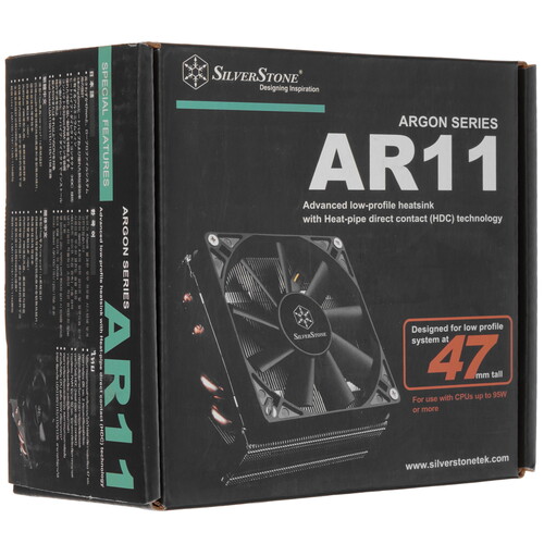 Купить Кулер для процессора SilverStone Argon AR11  5615117. Характеристики, отзывы и цены в Донецке