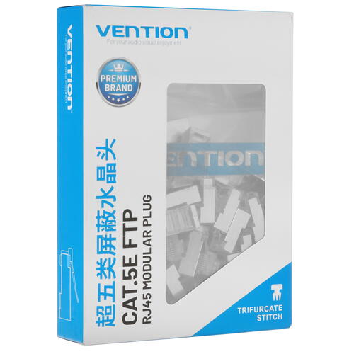 Купить Коннектор RJ45 Vention IDAR0-50  5359923. Характеристики, отзывы и цены в Донецке