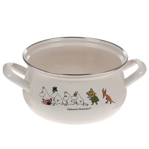 Купить Кастрюля Hitt Moomin Команда 2 л 18 см бежевый  4848170. Характеристики, отзывы и цены в Донецке