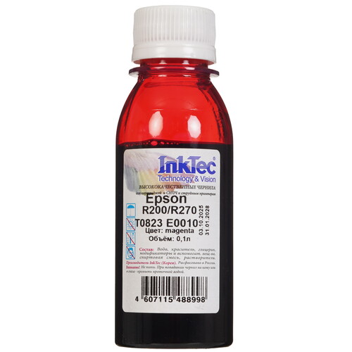 Купить Чернила  InkTec E0010 пурпурный  5602067. Характеристики, отзывы и цены в Донецке