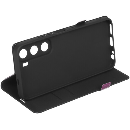 Купить Чехол-книжка  BoraSCO для Infinix HOT 60/ 60i фиолетовый  5635982. Характеристики, отзывы и цены в Донецке
