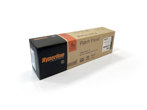 Купить Патч-панель Hyperline PPW-12-8P8C-C5e  5480854. Характеристики, отзывы и цены в Донецке