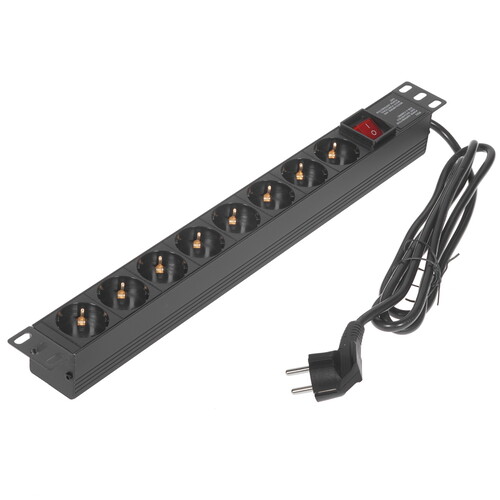 Купить Блок розеток ExeGate ServerPro PDU-19H803 Al-8S-EU2-SW  8185001. Характеристики, отзывы и цены в Донецке