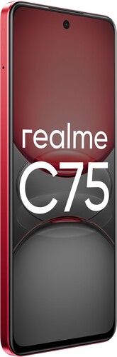 Купить 6.72" Смартфон realme C75 128 ГБ красный  5612590. Характеристики, отзывы и цены в Донецке