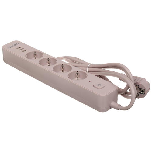 Купить Сетевой фильтр DEXP Intensity 418WU Beige бежевый  5419962. Характеристики, отзывы и цены в Донецке