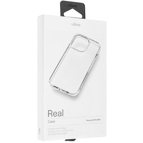 Купить Накладка  uBear Real Case для Apple iPhone 14 Pro Max прозрачный  5460722. Характеристики, отзывы и цены в Донецке
