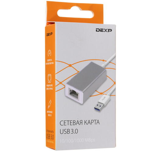 Купить Сетевая карта DEXP GLC1  4706672. Характеристики, отзывы и цены в Донецке