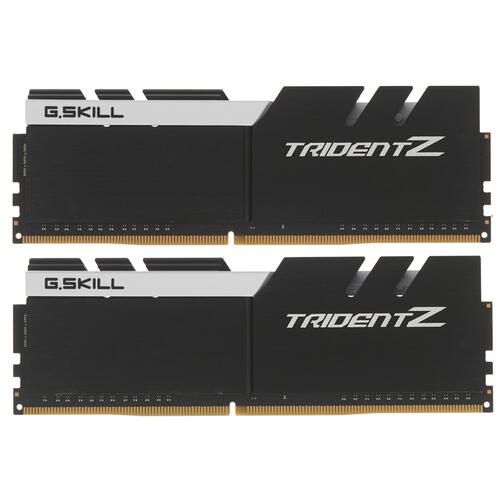 Купить Оперативная память G.Skill TRIDENT Z [F4-3200C16D-16GTZKW] 16 ГБ  8143687. Характеристики, отзывы и цены в Донецке