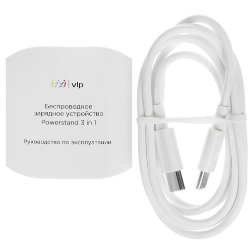 Купить Беспроводное зарядное устройство VLP Powerstand 3 in 1 for Apple белый  5466277. Характеристики, отзывы и цены в Донецке