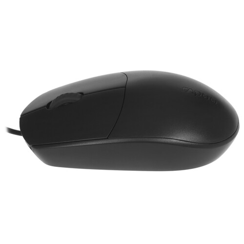 Купить Мышь проводная RAPOO N100C  черный  9125991. Характеристики, отзывы и цены в Донецке