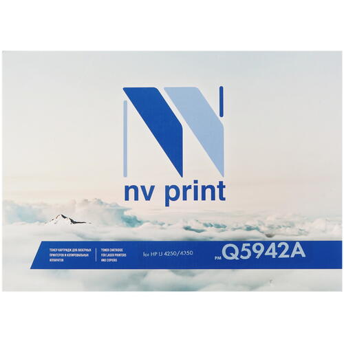 Купить Картридж лазерный NV Print Q5942A черный, с чипом  1054545. Характеристики, отзывы и цены в Донецке