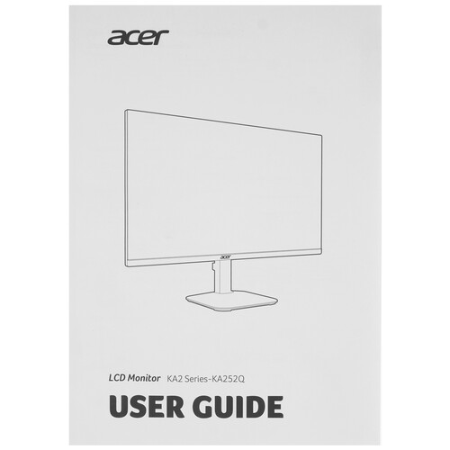 Купить 24.5" Монитор Acer KA252QG0bi черный  5623237. Характеристики, отзывы и цены в Донецке