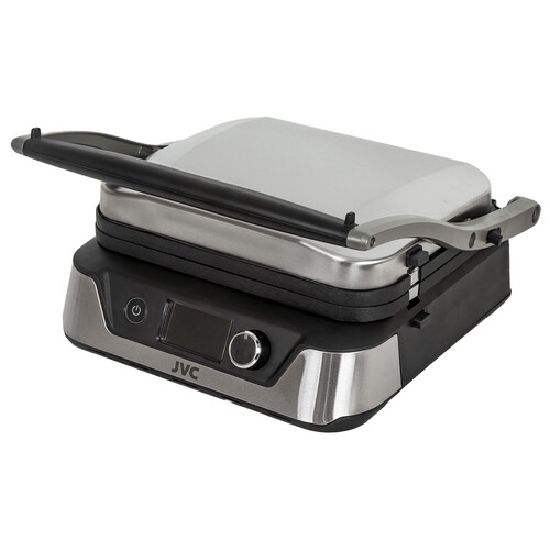 Купить Гриль JVC JK-GR305 серебристый  5353433. Характеристики, отзывы и цены в Донецке